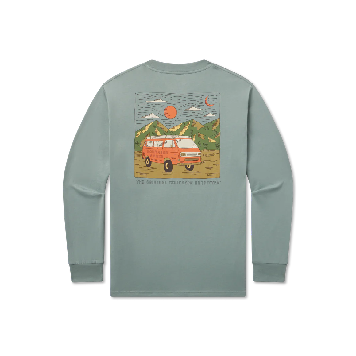 Good Vibes Van Long Sleeve Tee by Southern Marsh