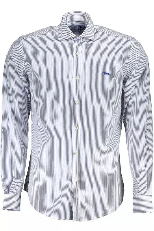 Harmont & Blaine Elegant  Organic Cotton Shirt for Men's Men