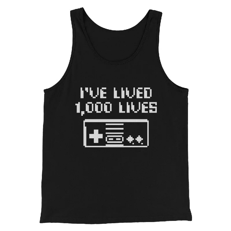 I’ve Lived 1000 Lives Men/Unisex Tank Top