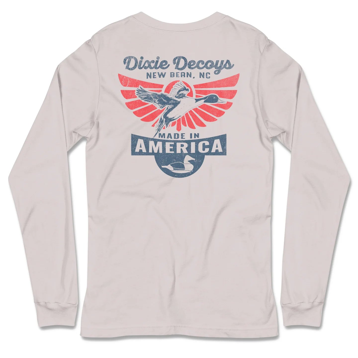 Made In America Long Sleeve Tee by Dixie Decoys