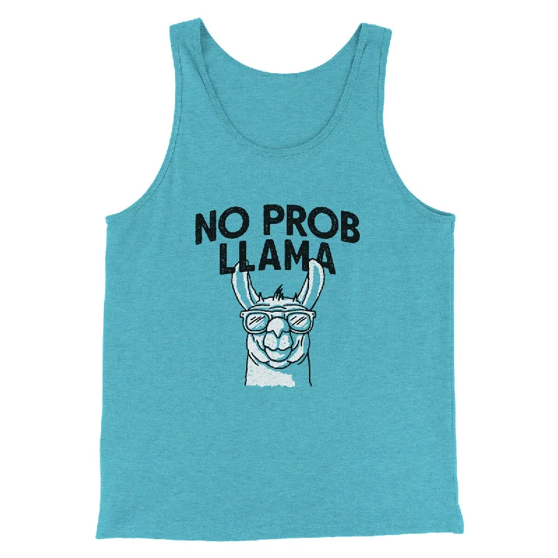 No Prob Llama Men/Unisex Tank Top