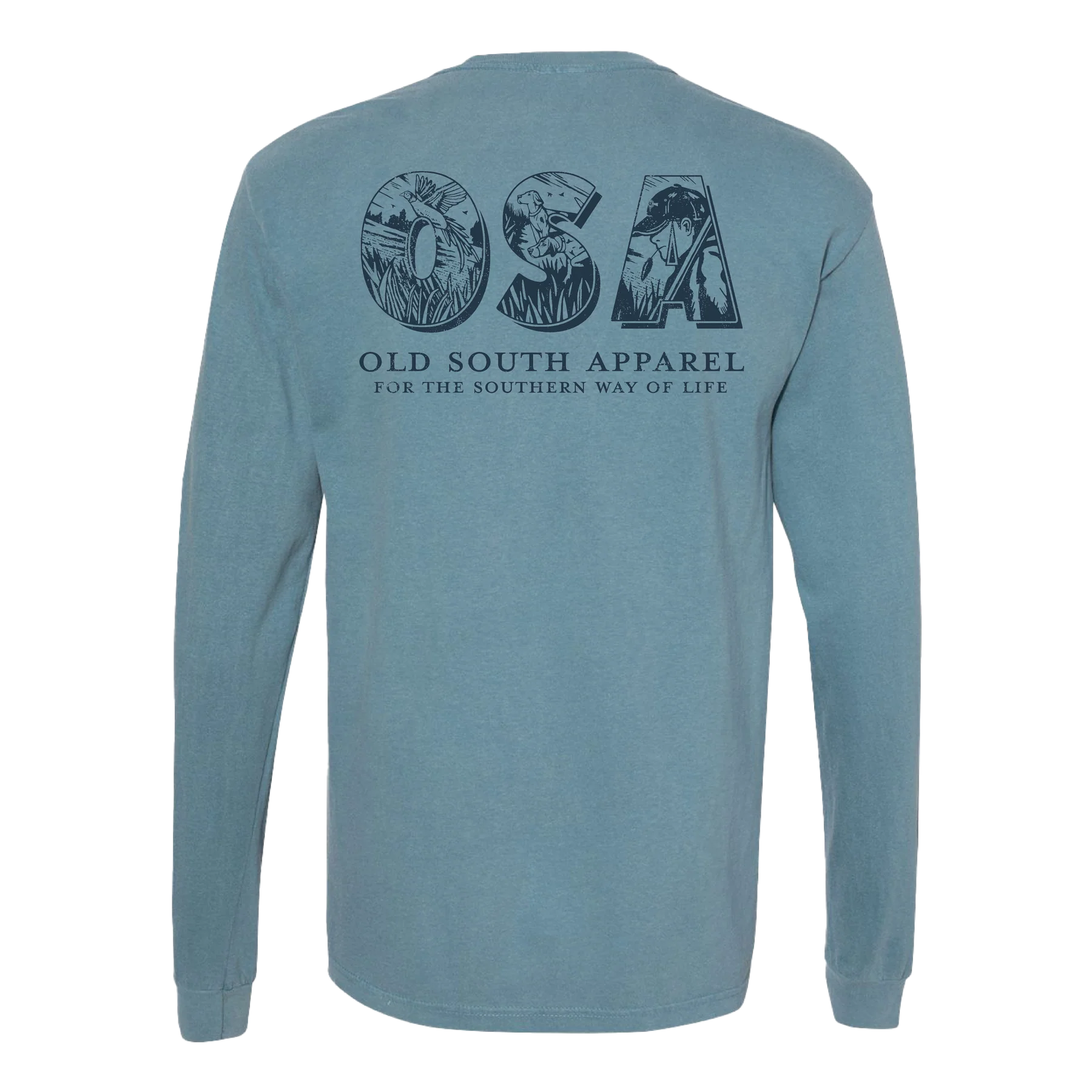 OSA Lifestyle Long Sleeve Tee by Old South Apparel