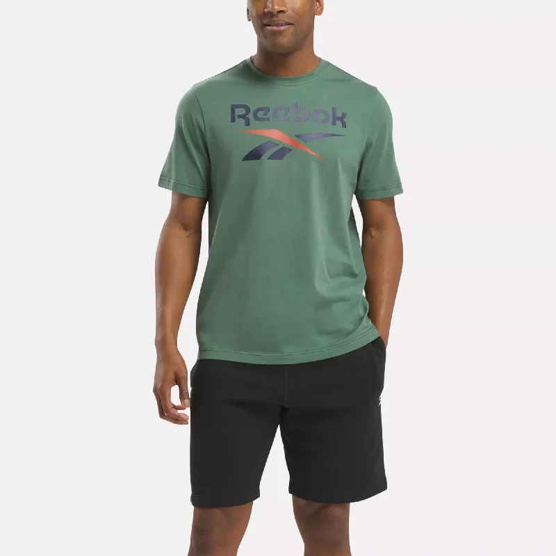 Reebok Identity Big Stacked Logo T-Shirt