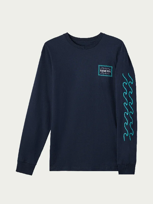 Speckled Surf Long Sleeve Tee