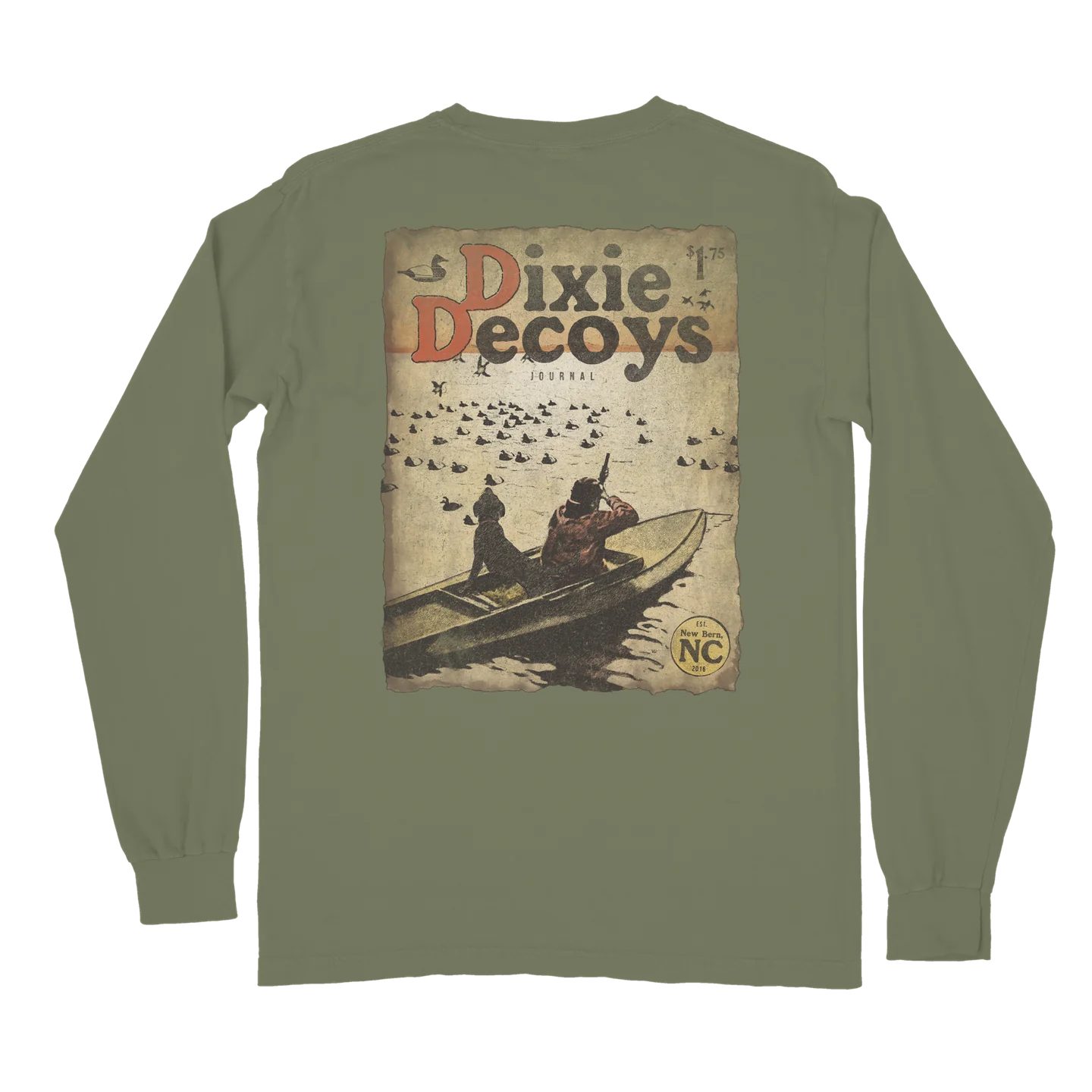 Sporting Journal Long Sleeve Tee by Dixie Decoys