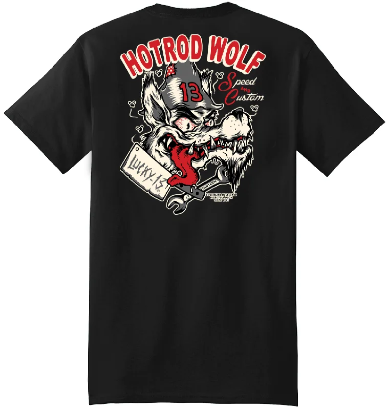 The HOT ROD WOLF Classic Fit Tee