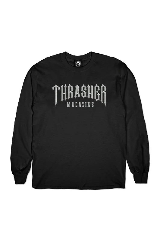 Thrasher Low Low Logo Long Sleeve Tee