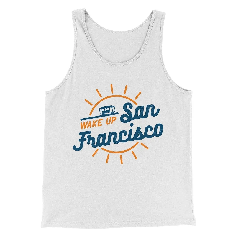 Wake Up San Francisco Men/Unisex Tank Top