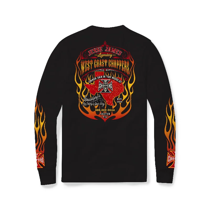 WCC NOT DOING IT YOUR WAY LONG SLEEVE - BLACK