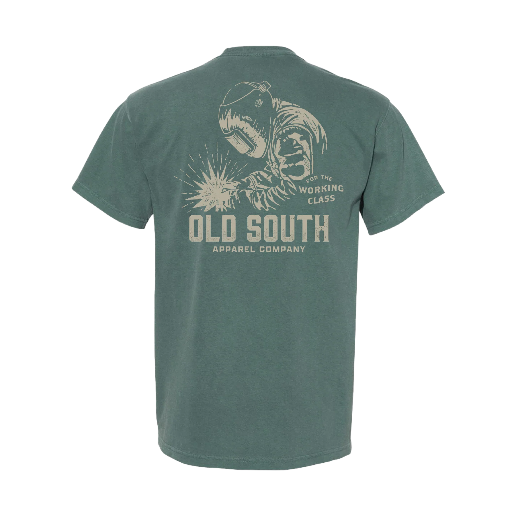 Welder Working Class Short Sleeve Tee by Old South Apparel