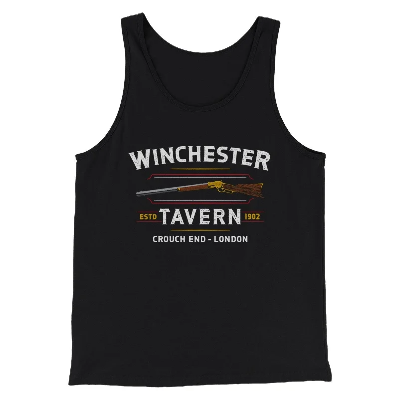 Winchester Tavern Funny Movie Men/Unisex Tank Top