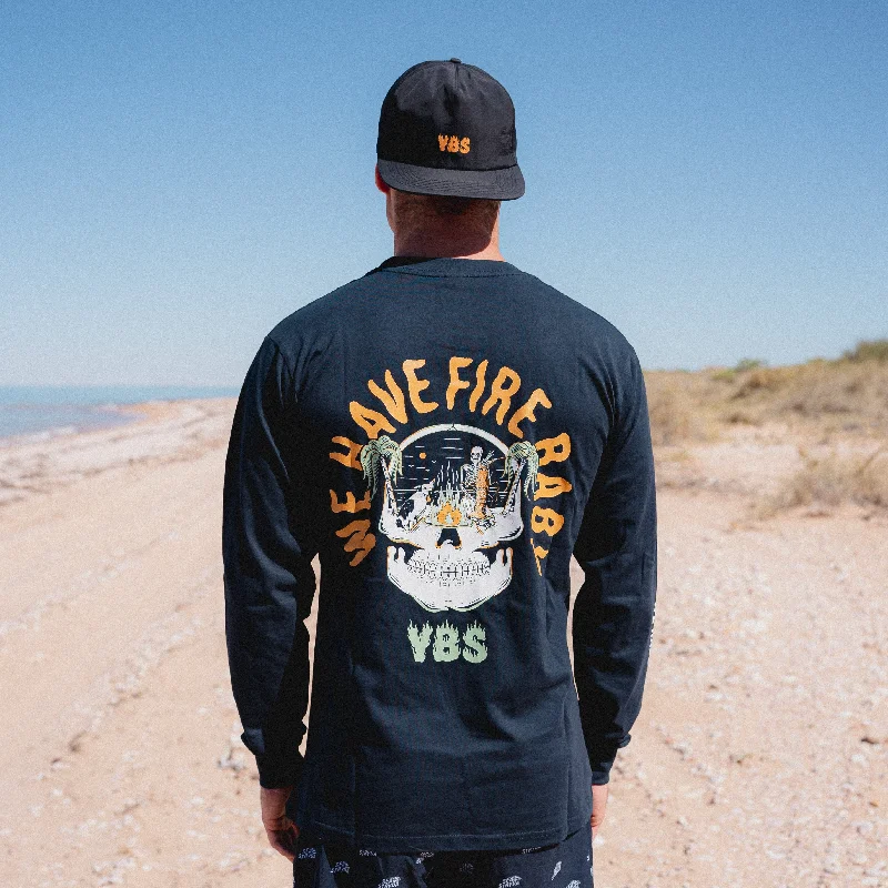 YBS Fire Long Sleeve Tee