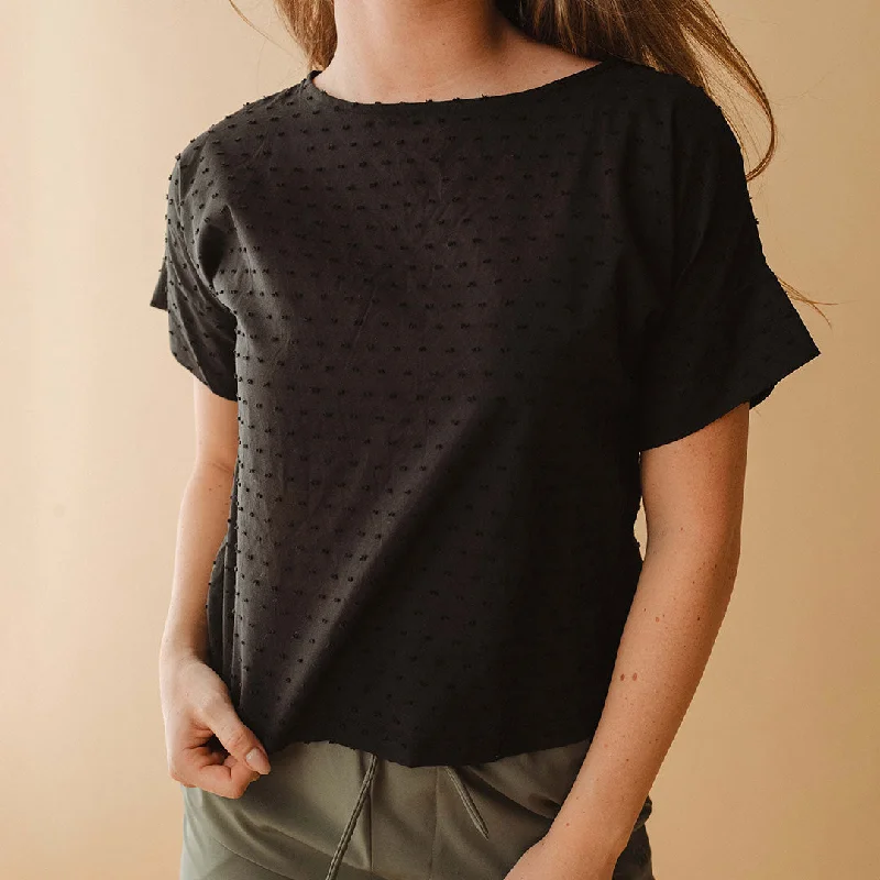 Boss Tee, Black Dot