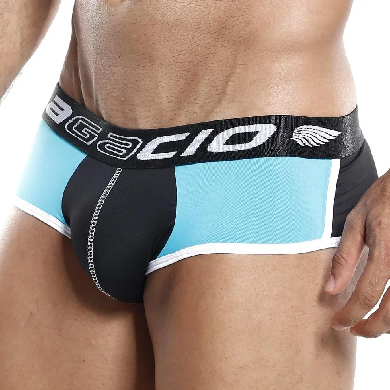 Comfortable cotton hipster underwear-Agacio AGH023 Brief