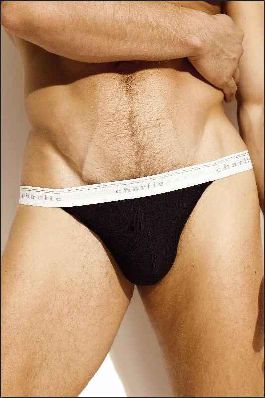 Men luxury cotton briefs-Sport Brief - CLASSIC RIB