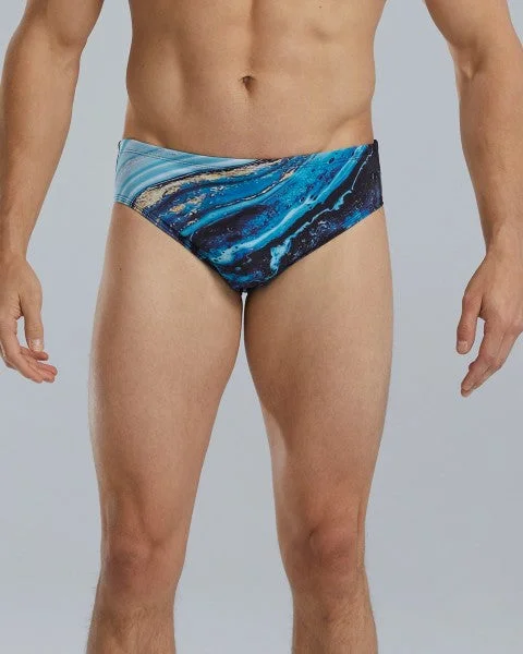 Men cool stretch boxer briefs-TYR Kyanite Brief